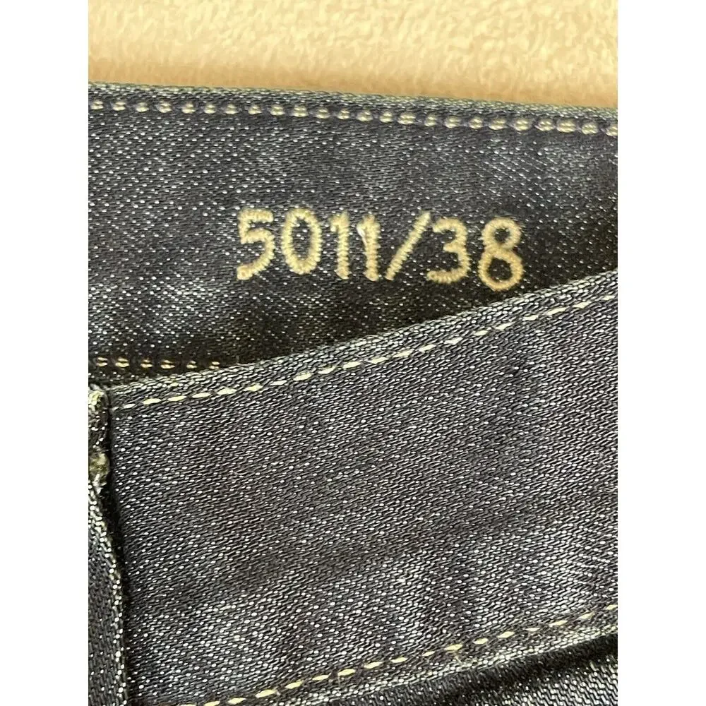 Fidelity Jeans Mens‎ 38 Blue 5011 Sabbath Rinse Straight Leg Mid Rise Denim